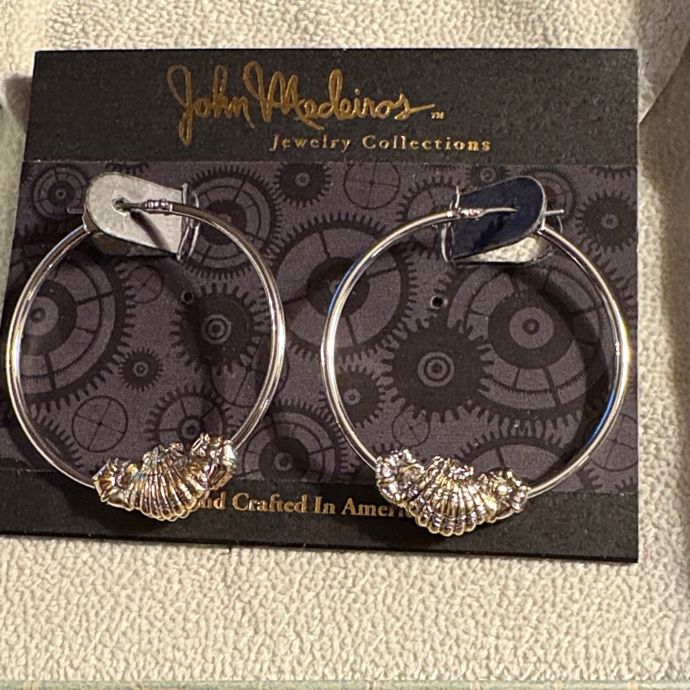 John Medeiros Shell Earrings